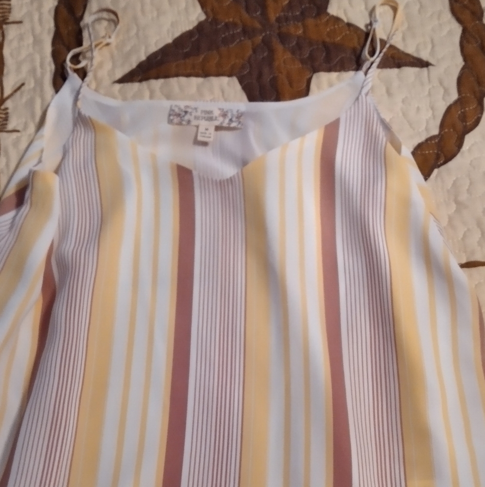 Flowy dressy tank top